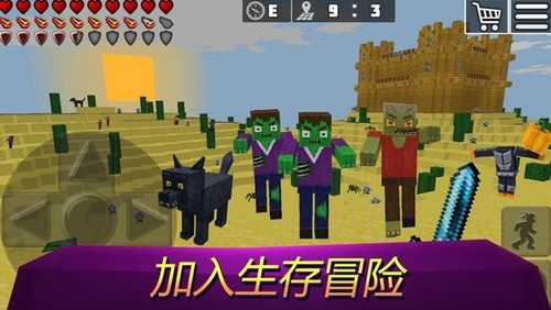 鹤3D(Block Craft 3D)°